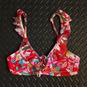 Floral Bikini Top (target)